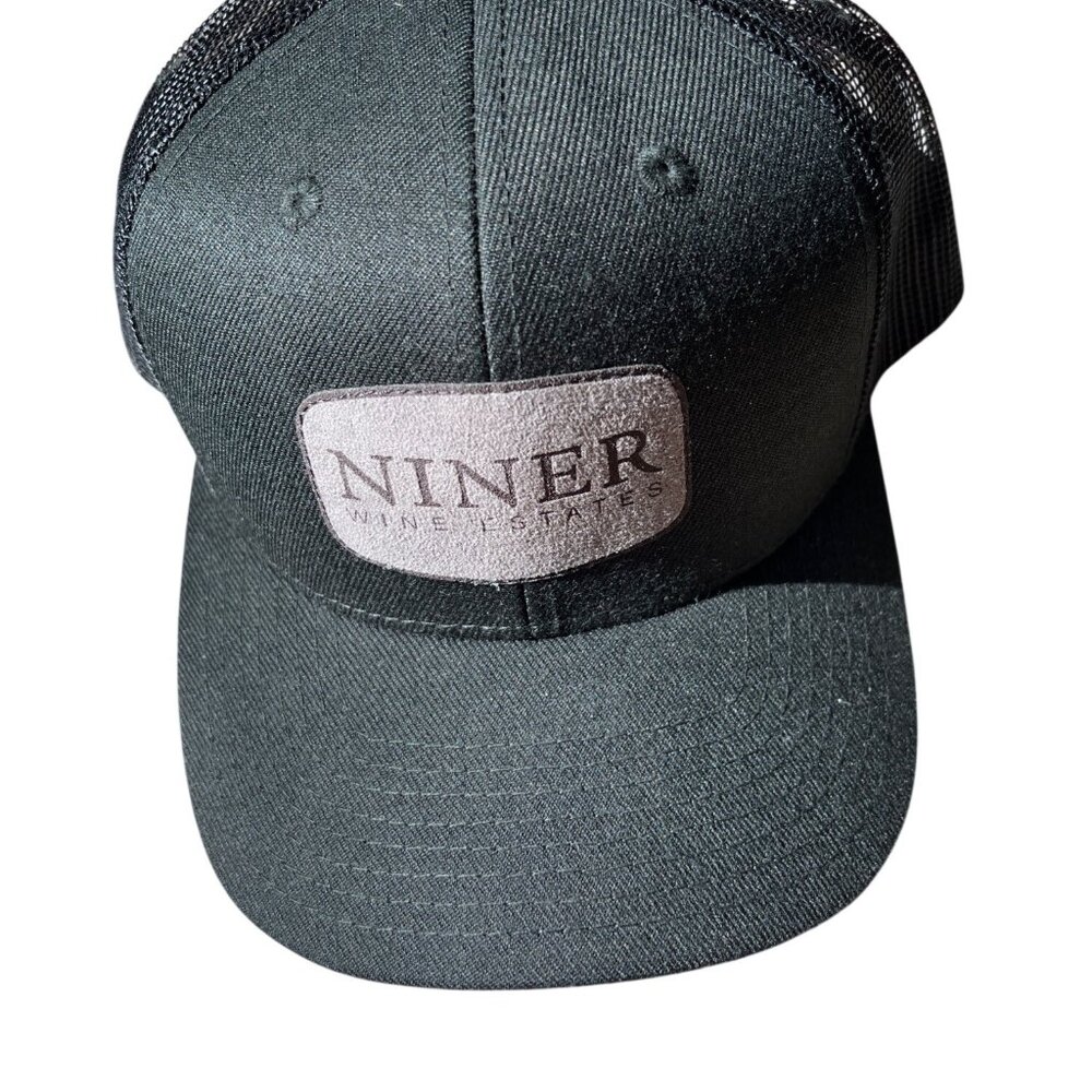 DECKY NINER Wine Estates cap hat Black NWOT